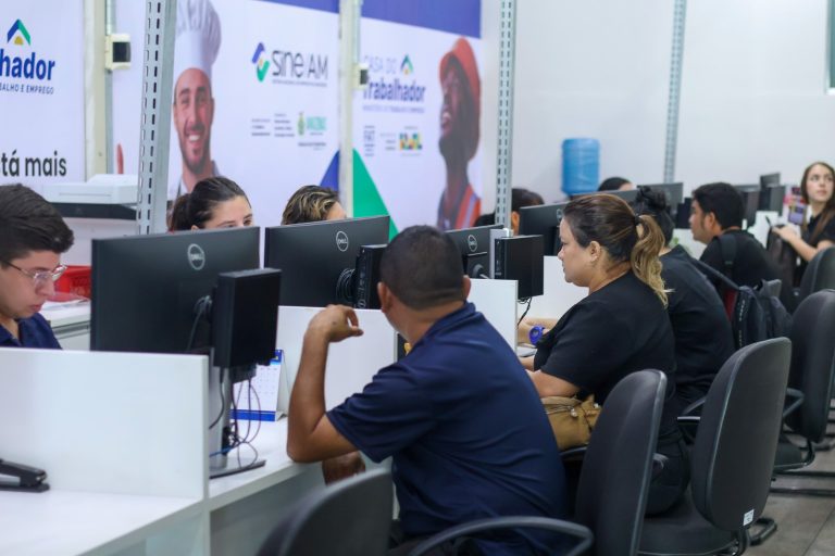 Sine Amazonas divulga 358 vagas de emprego para esta quarta-feira