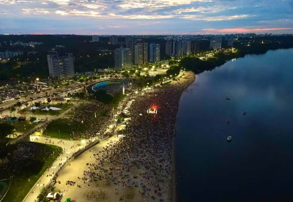 “Amanhecer Manaus” realiza segunda edição na Praia da Ponta Negra
