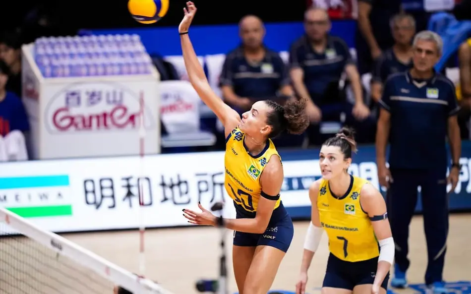 Brasil enfrenta Japão nas quartas de final da Liga das Nações Feminina