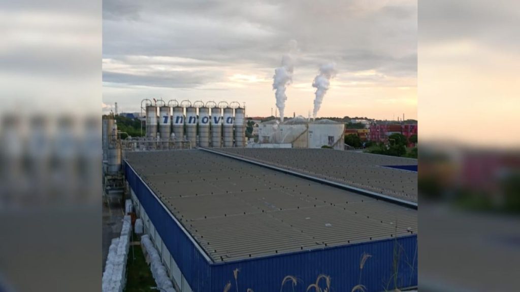 Vazamento quimico é registrado em empresa do Distrito Industrial em Manaus