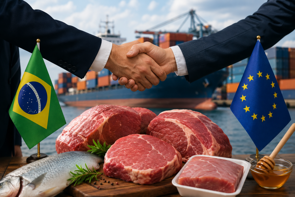 Governo Federal negocia restrições e busca manter exportações de carnes à União Europeia