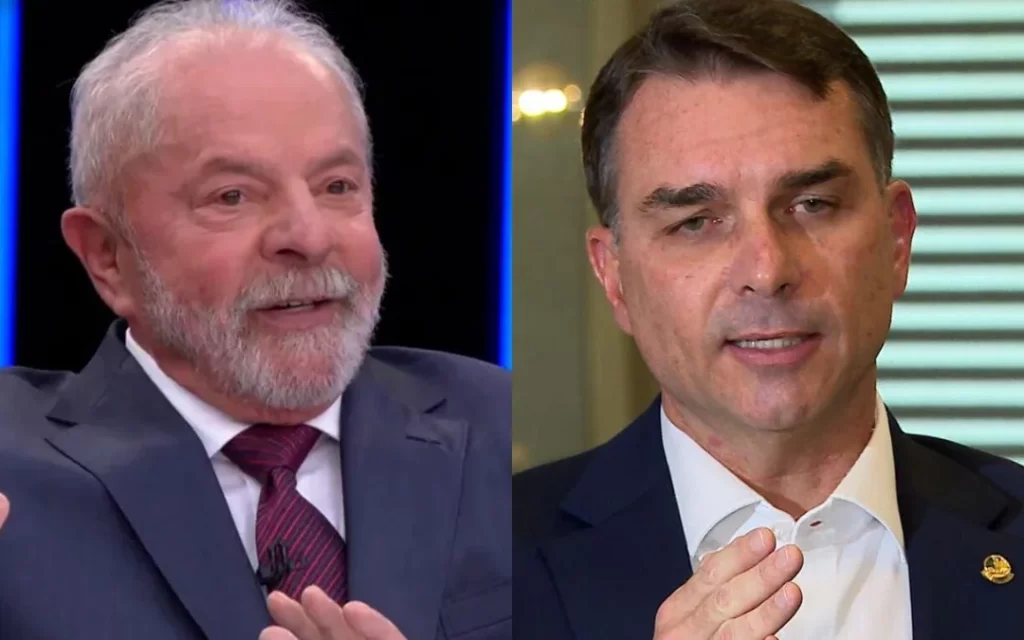 Flávio Bolsonaro pede direito de resposta ao TSE por fala de Lula no Jornal Nacional