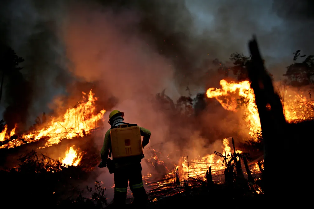 Amazonas registra aumento de 134% nos incêndios florestais em nove meses