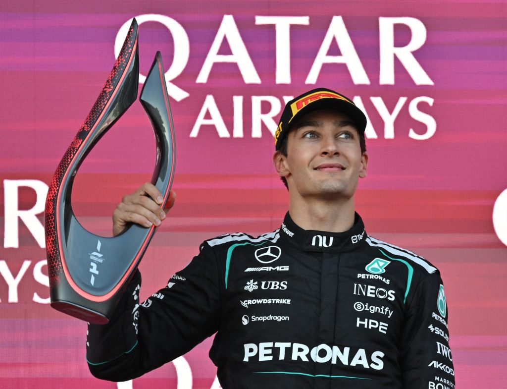 F1: George Russell segura Max Verstappen e vence o GP do Azerbaijão; Gabriel Bortoleto é 13º
