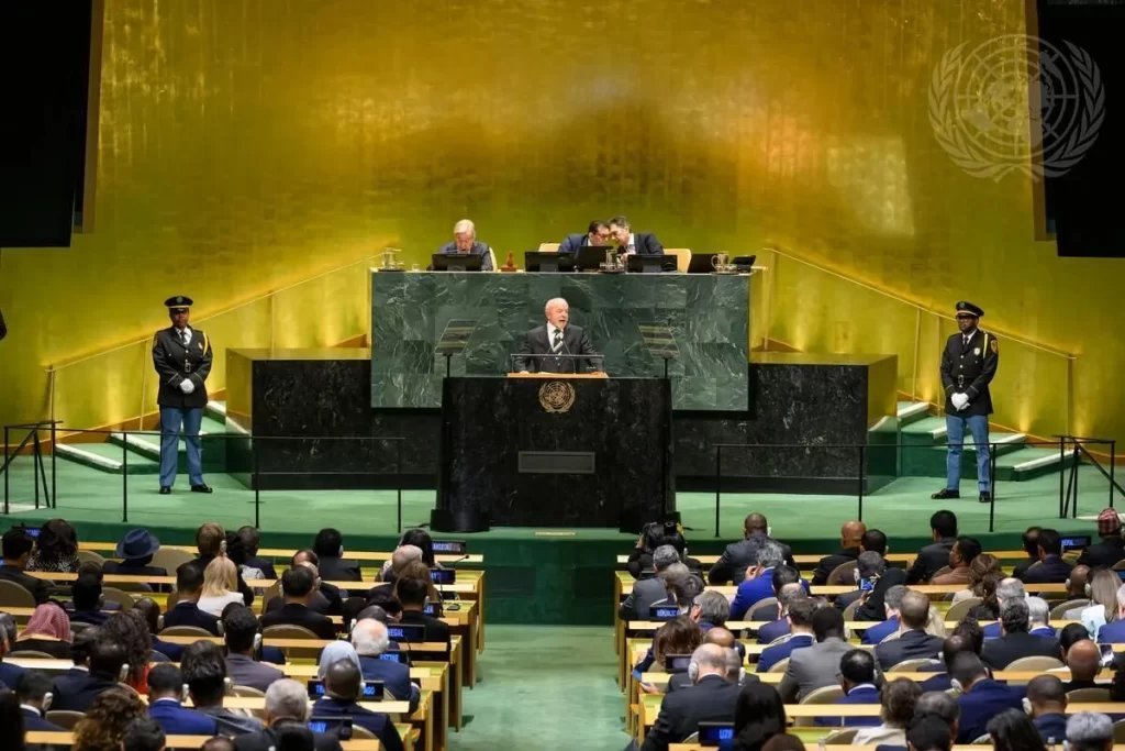 Brasil não cabe no quintal de ninguém, diz presidente Lula em discurso na ONU