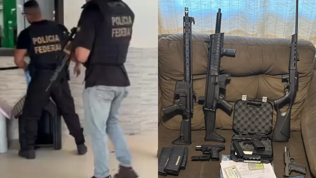 Polícia Federal faz operação contra fraude no registro de armas de CACs no Rio de Janeiro