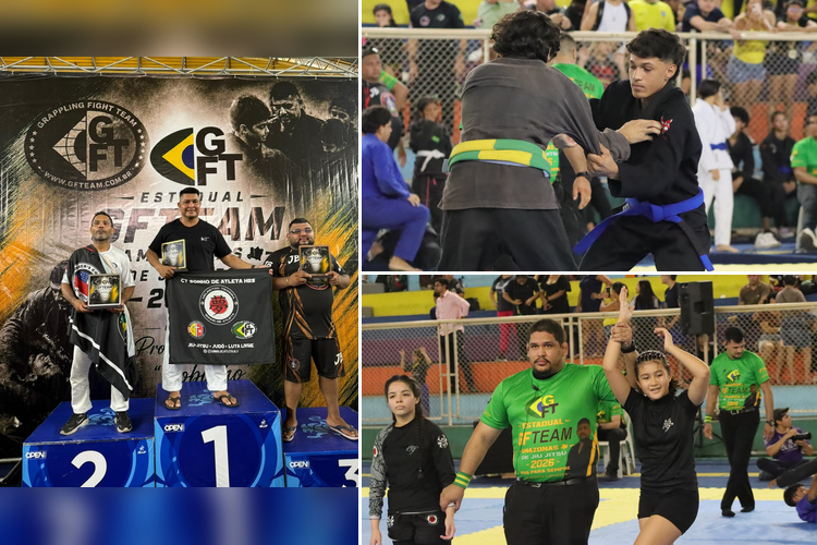 CT Sonho de Atleta, da Redenção, conquista Estadual GF Team Amazonas de Jiu-Jítsu 2026