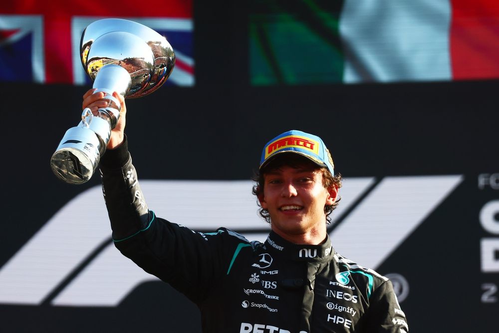 F1: Kimi Antonelli dá show em Monza e faz história ao vencer o GP da Itália; Bortoleto chega em 11º