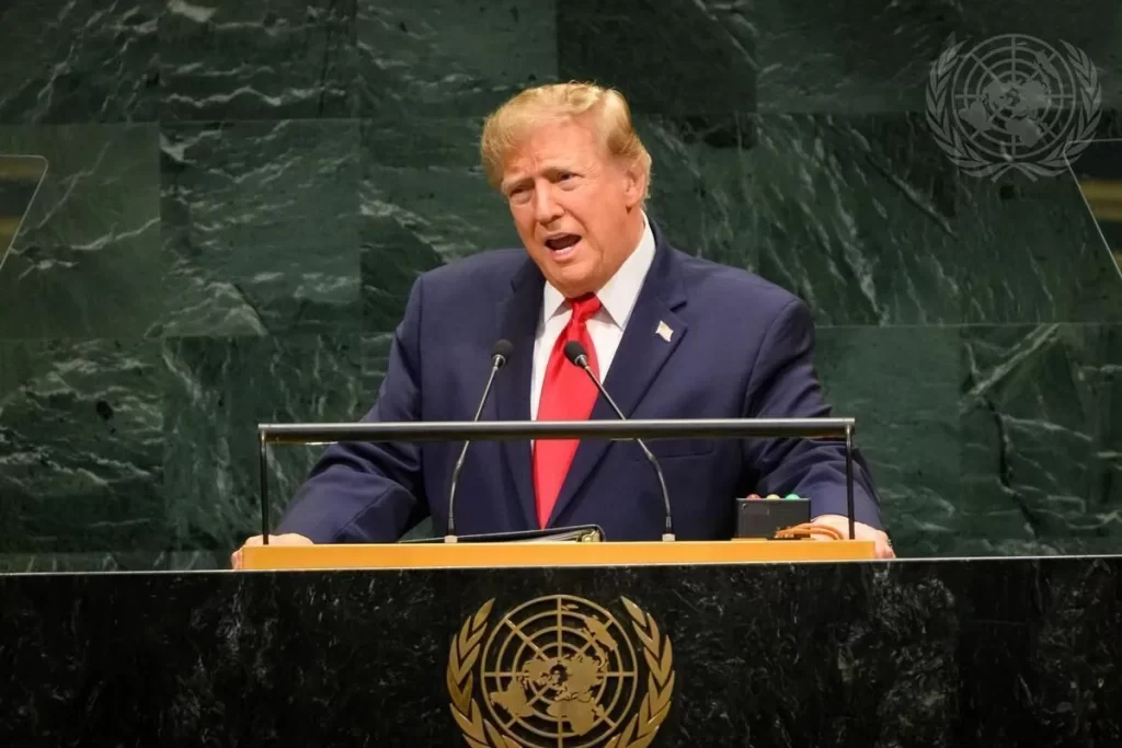 Donald Trump discursa na Assembleia Geral, ameaça Irã e se opõe a controle para inteligência artificial
