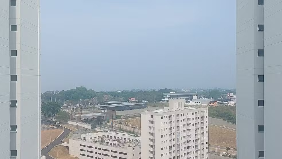 Fumaça volta a encobrir Manaus pela 4ª vez em menos de dez dias; qualidade do ar piora no interior
