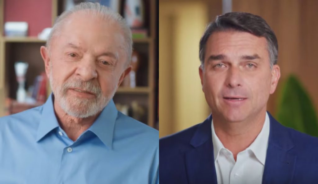 Na estreia da campanha da TV neste 2º turno, Flávio promete manter programas sociais, e Lula critica cortes no governo Jair Bolsonaro