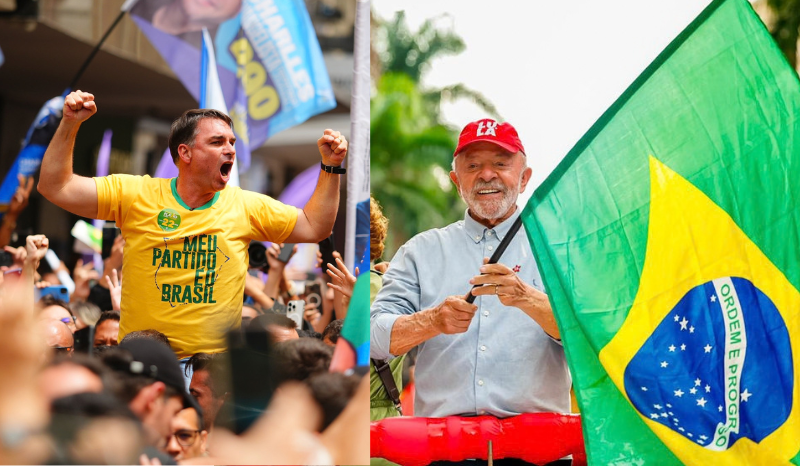 Em São Paulo, Flávio Bolsonaro reforça base política e presidente Lula vai a ato na Paulista