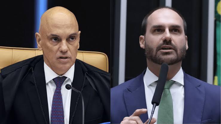Alexandre de Moraes determina início da pena de Eduardo Bolsonaro e manda cancelar passaportes