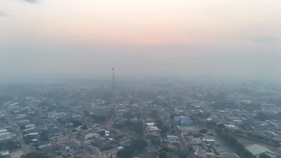 Manaus suspende aulas da rede municipal diante da piora na qualidade do ar